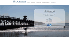 Desktop Screenshot of lplfinancial.com
